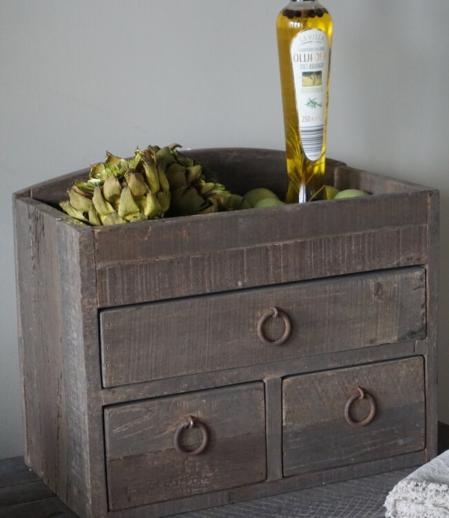 Rene Houtman Gruttersbak | 3 Lades | H27,5 x B36,5 x D19 cm