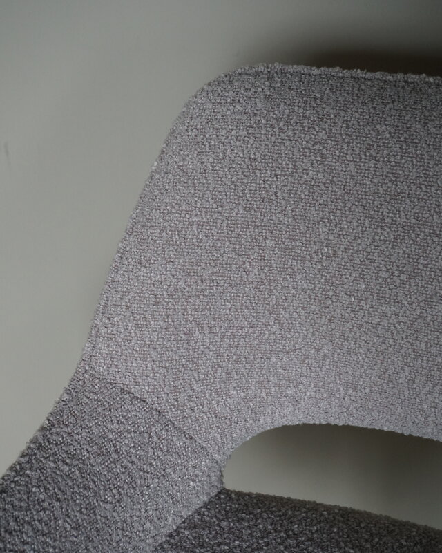 LABEL51 Barstoel Fer | Boucle Naturel | Verstelbaar H92-113 cm