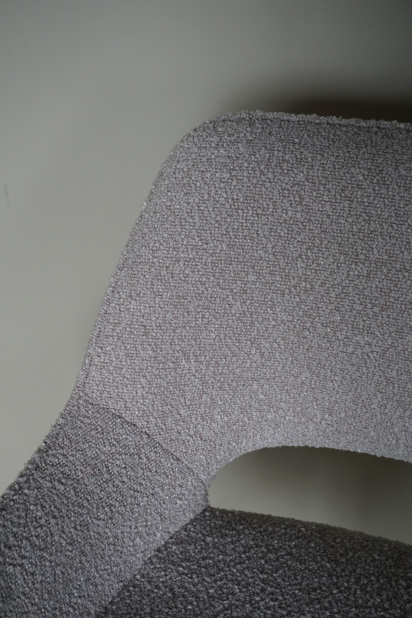 LABEL51 Barstoel Fer | Boucle Naturel | Verstelbaar H92-113 cm