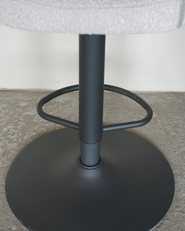 LABEL51 Barstoel Fer | Boucle Naturel | Verstelbaar H92-113 cm