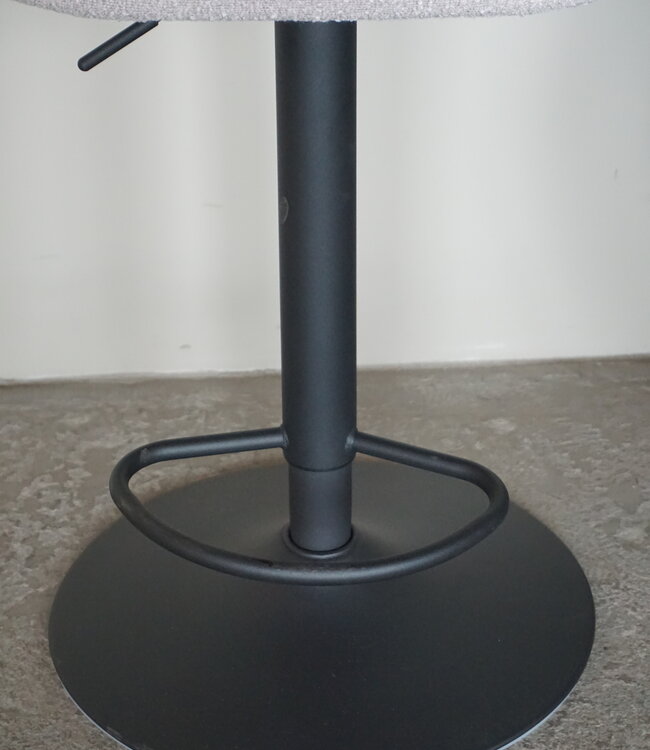 LABEL51 Barstoel Fer | Boucle Naturel | Verstelbaar H92-113 cm