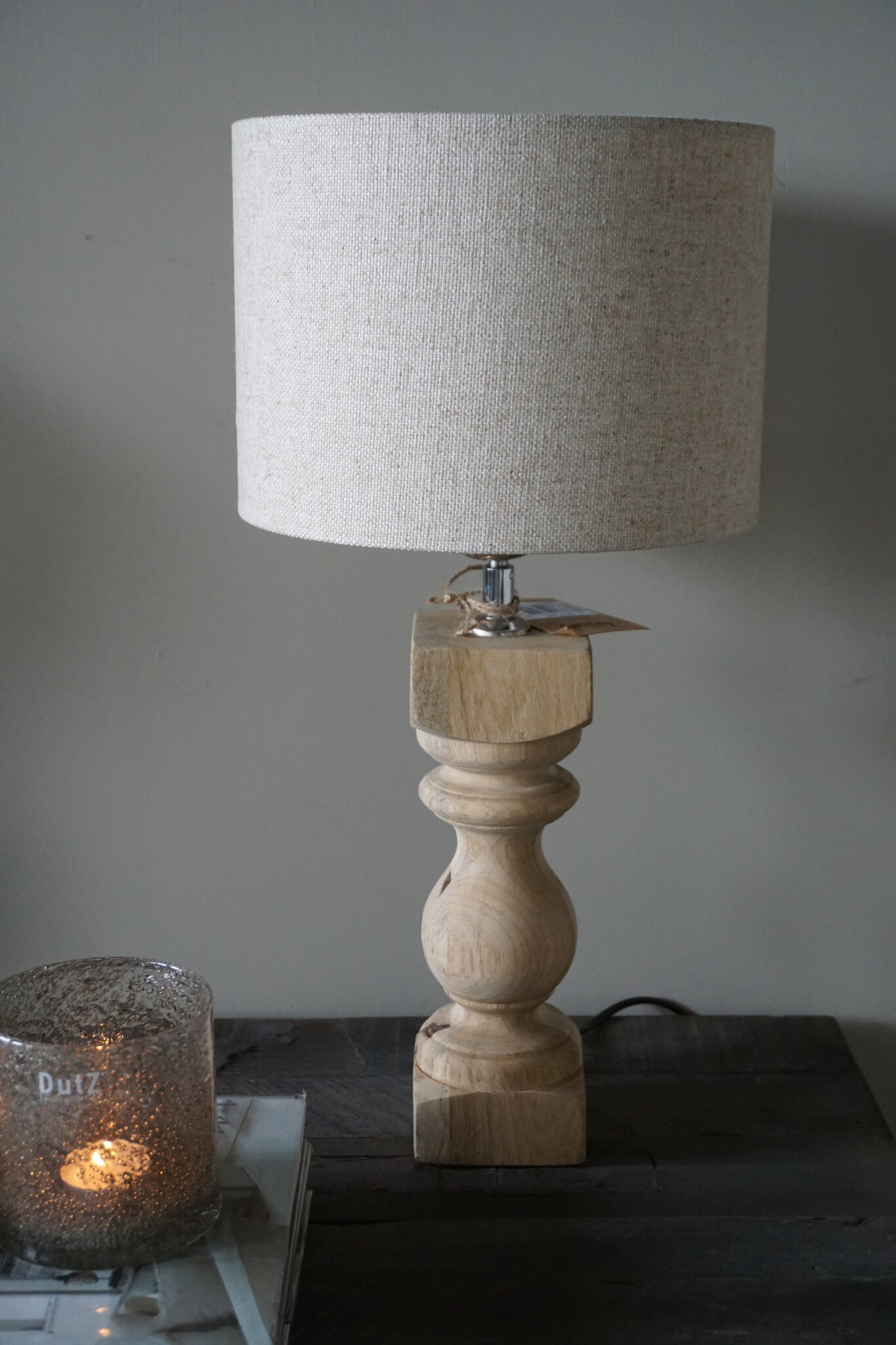 Light&Living Lampenvoet Cumani | Hout | Naturel of Bruin