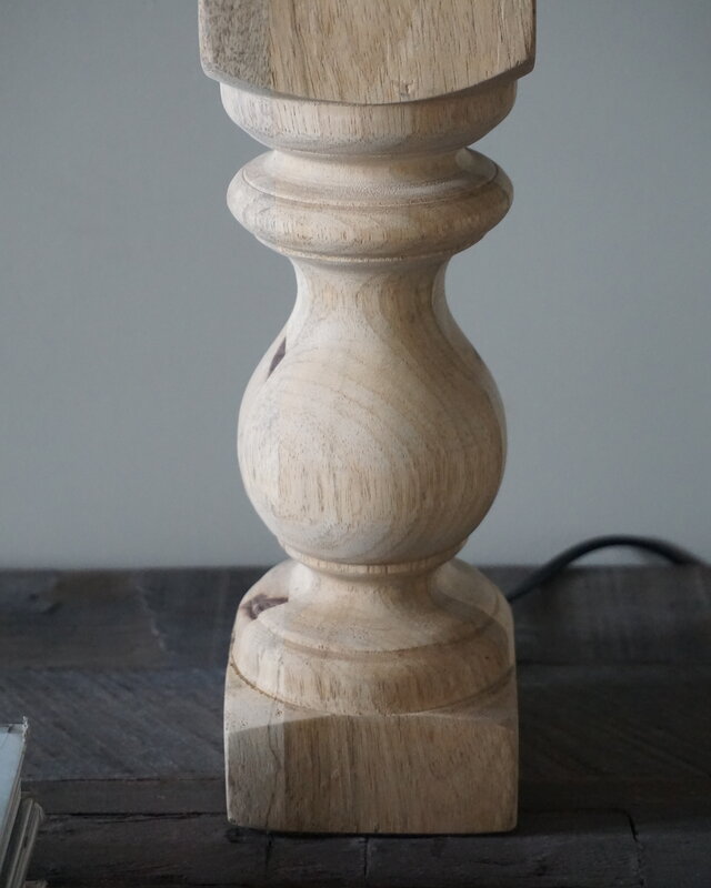 Light&Living Lampenvoet Cumani | Hout | Naturel of Bruin