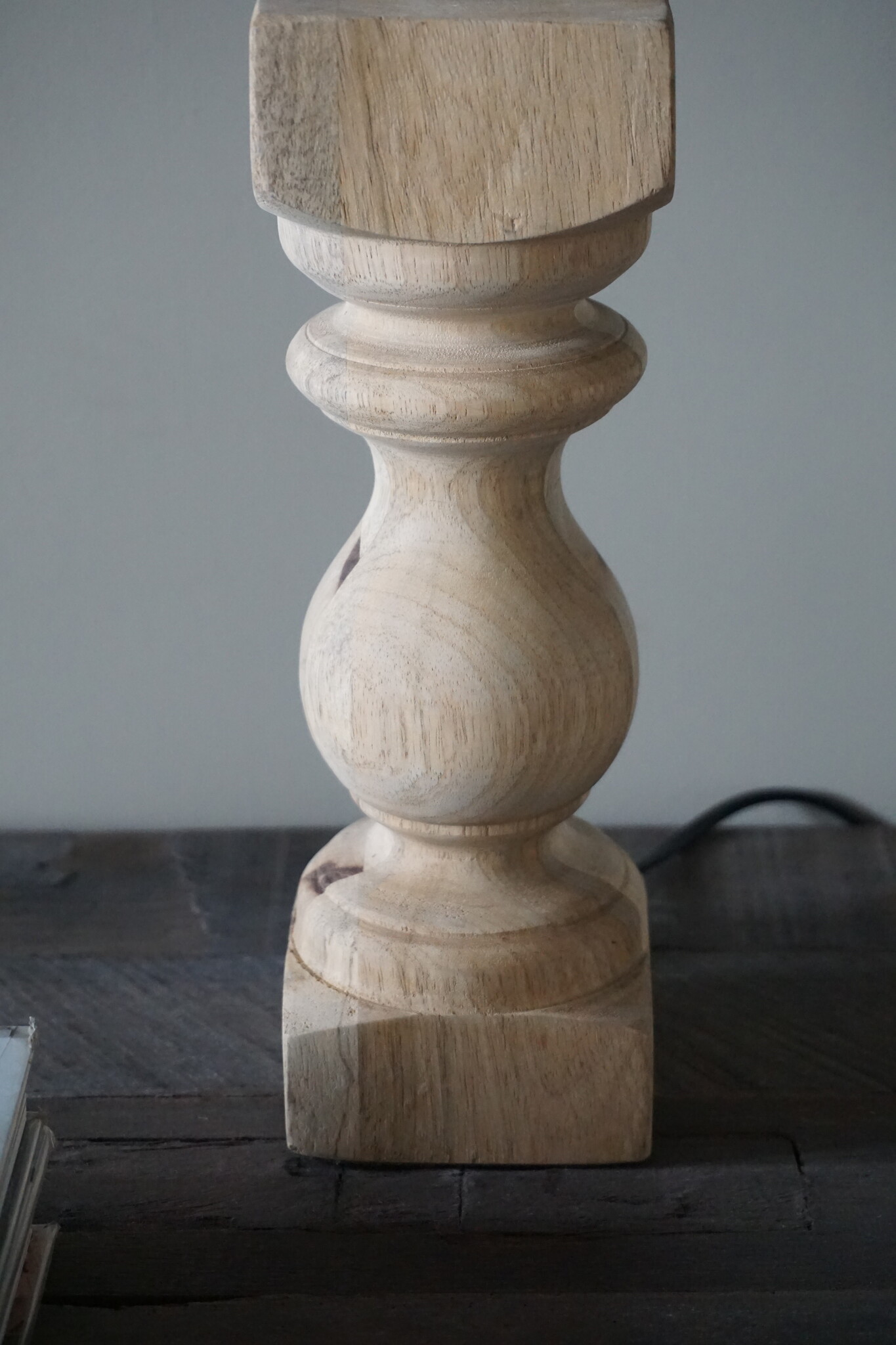 Light&Living Lampenvoet Cumani | Hout | Naturel of Bruin
