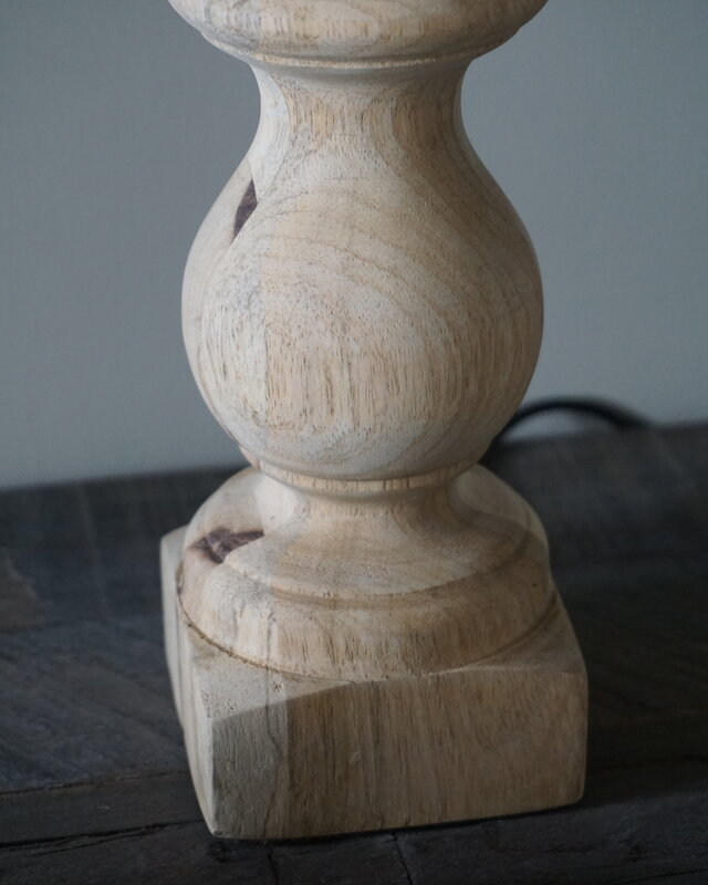 Light&Living Lampenvoet Cumani | Hout | Naturel of Bruin