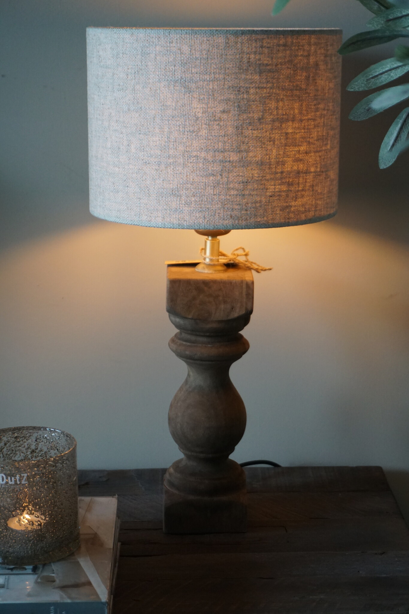Light&Living Lampenvoet Cumani | Hout | Naturel of Bruin