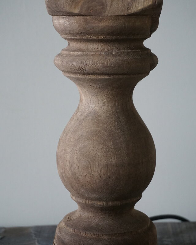 Light&Living Lampenvoet Cumani | Hout | Naturel of Bruin