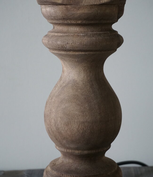 Light&Living Lampenvoet Cumani | Hout | Naturel of Bruin