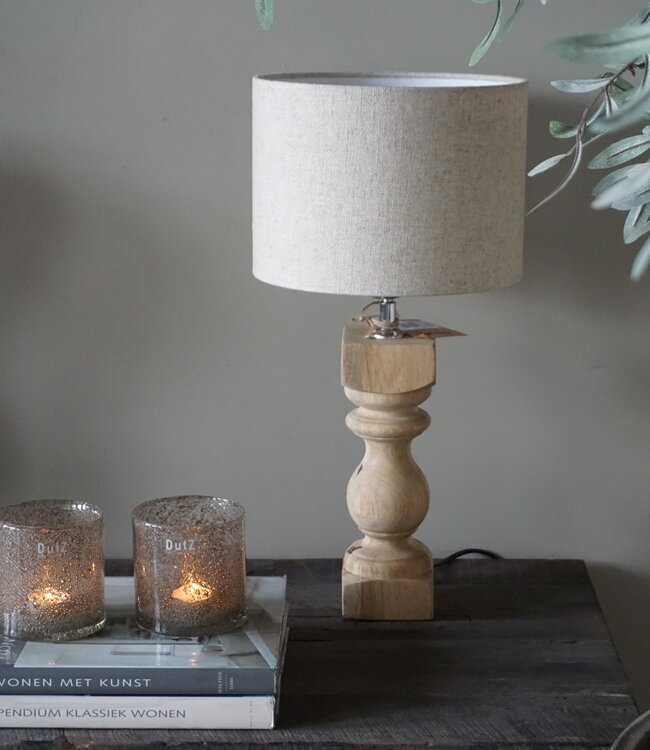 Light&Living Lampenkap | Cilinder | Naturel | Verschillende Maten