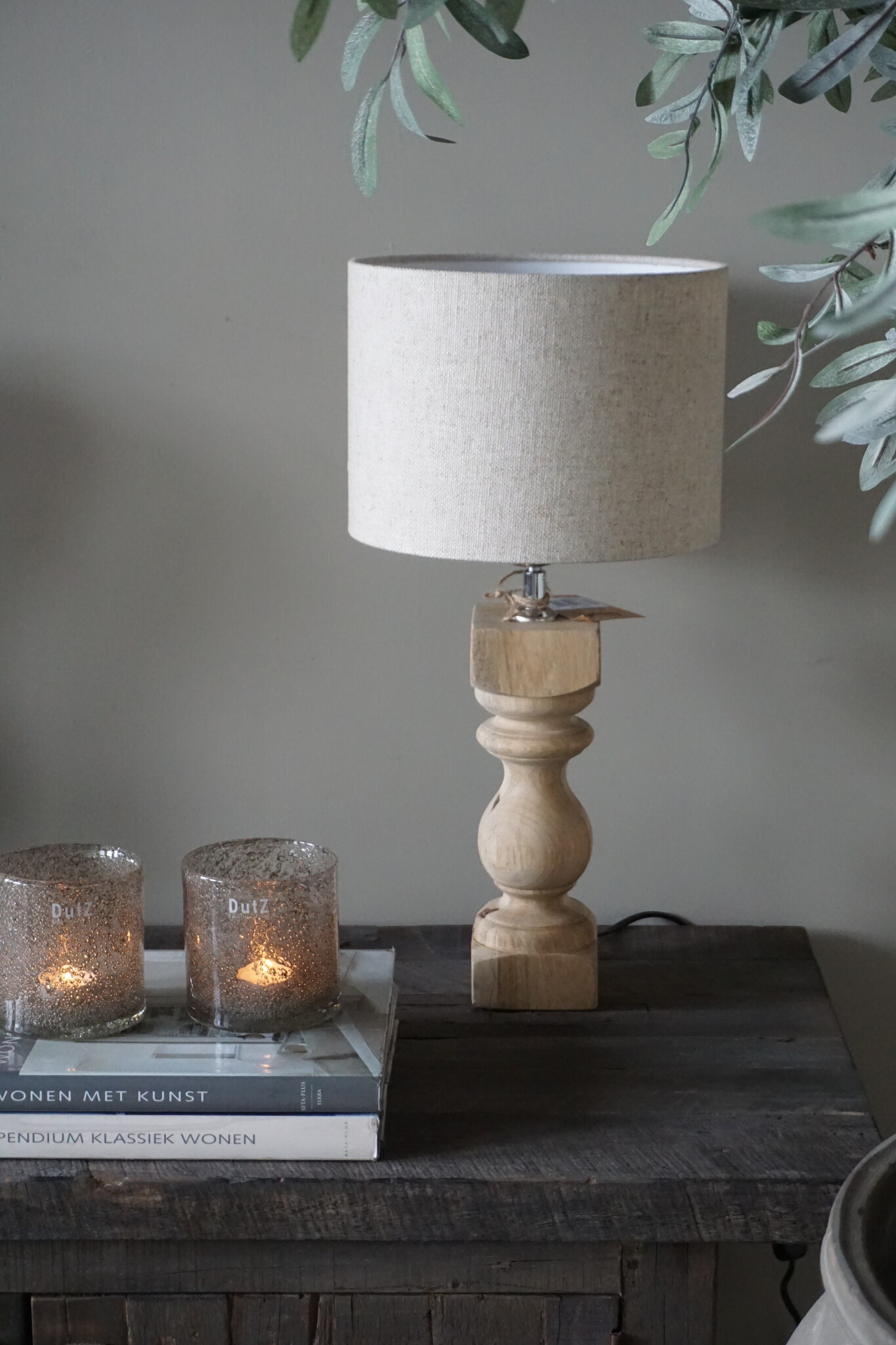 Light&Living Lampenkap | Cilinder | Naturel | Verschillende Maten