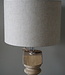 Light&Living Lampenkap | Cilinder | Naturel | Ø25 x H18 cm