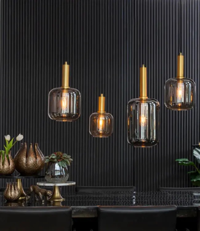 Light&Living Hanglamp Lekar | 5 Lampen | 2 Kleuren