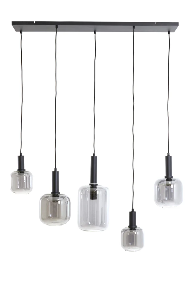 Light&Living Hanglamp Lekar | 5 Lampen | 2 Kleuren