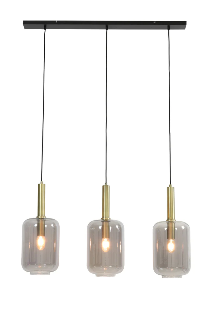 Light&Living Hanglamp Lekar | 3 Lampen | 2 Kleuren