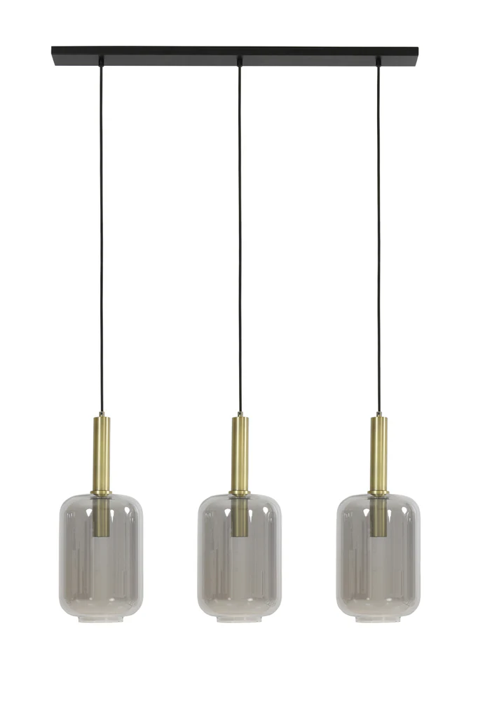 Light&Living Hanglamp Lekar | 3 Lampen | 2 Kleuren