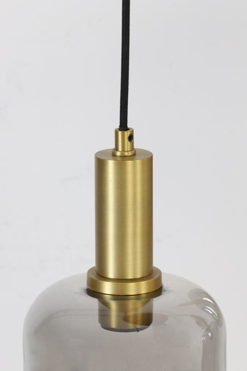 Light&Living Hanglamp Lekar | 9 Lampen | Antiek Brons