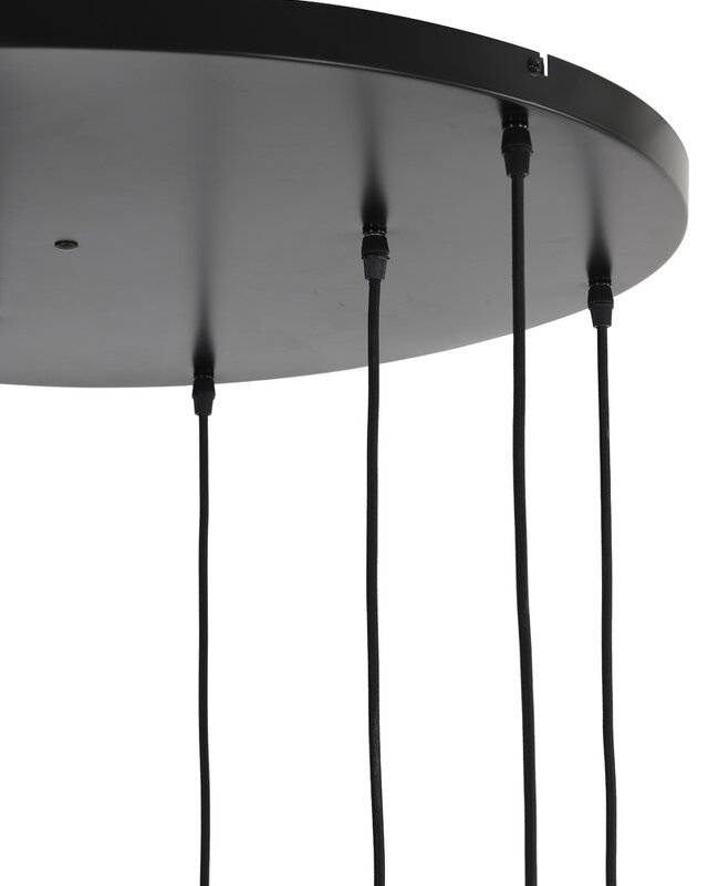 Light&Living Hanglamp Lekar | 9 Lampen | Antiek Brons