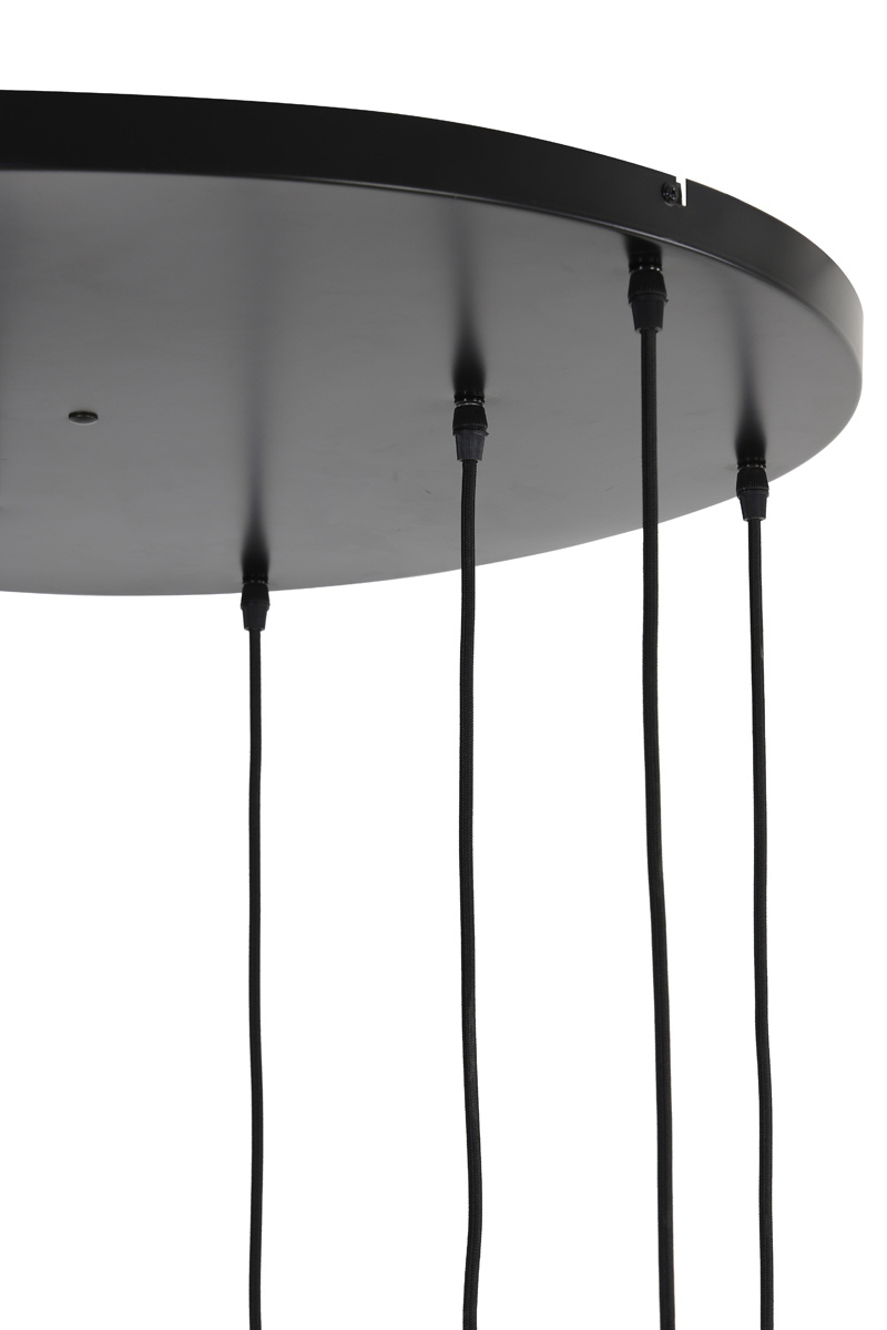 Light&Living Hanglamp Lekar | 9 Lampen | Antiek Brons
