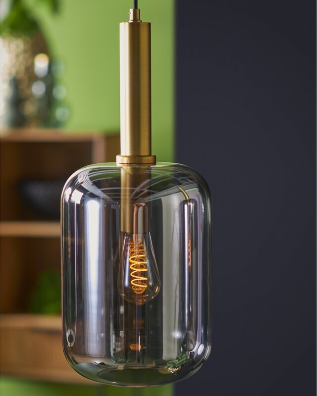 Light&Living Hanglamp Lekar | Brons of Zwart | Meerdere Maten
