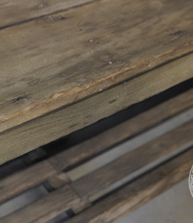 Be-Uniq TV-Meubel | Rustiek Verweerd | H47xB230xD38 cm