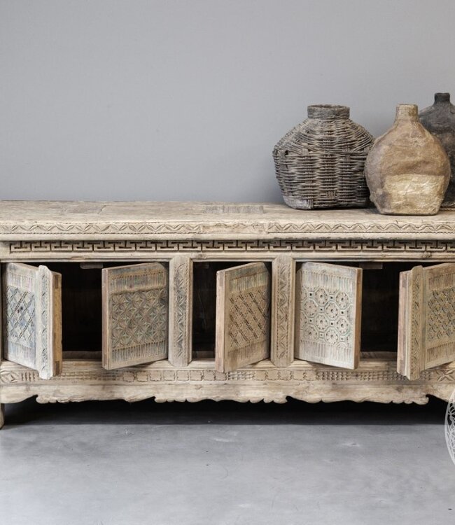 Be-Uniq Oud Dressoir | Tibet | H66 x B197 x D45 cm