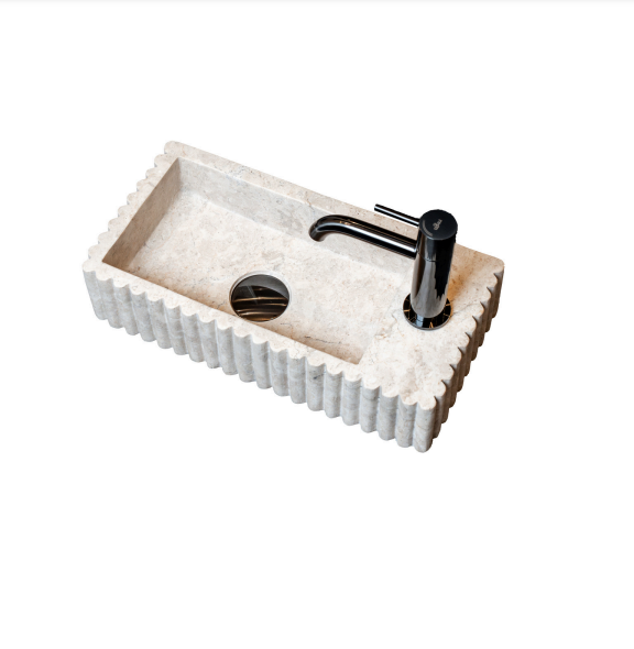 Loutro Bathroomware Waskom Irini Fontein | B40 x D20 x H9 cm