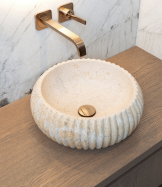 Loutro Bathroomware Waskom Agora | Beige | 2 Maten