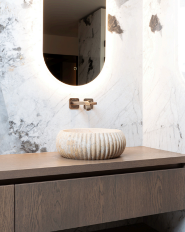 Loutro Bathroomware Waskom Agora | Beige | 2 Maten