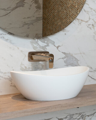 Loutro Bathroomware Waskom Palm Beach | H14,3 x B55 x D34 cm