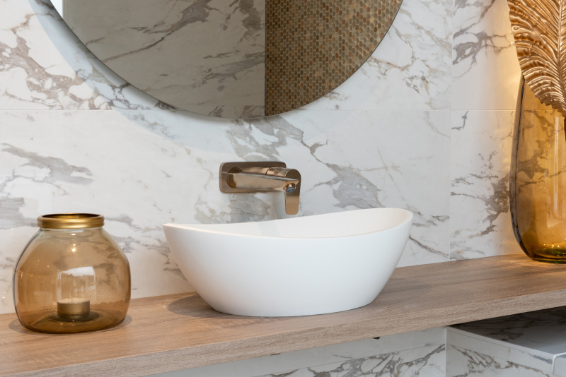 Loutro Bathroomware Waskom Palm Beach | H14,3 x B55 x D34 cm