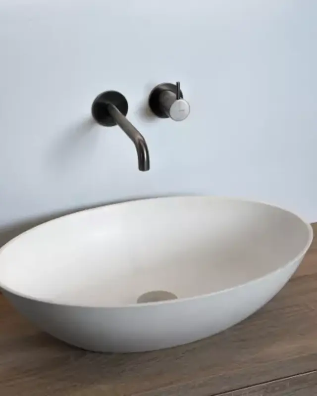 Loutro Bathroomware Waskom Adela | H13,5xB57xD40,5 | 2 Kleuren