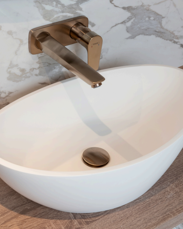 Loutro Bathroomware Waskom Palm Beach | H14,3 x B55 x D34 cm