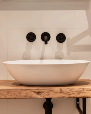 Loutro Bathroomware Waskom Leona | H13,5xB57xD50,5 cm | 2 Kleuren