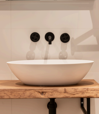 Loutro Bathroomware Waskom Leona | H13,5xB57xD50,5 cm | 2 Kleuren