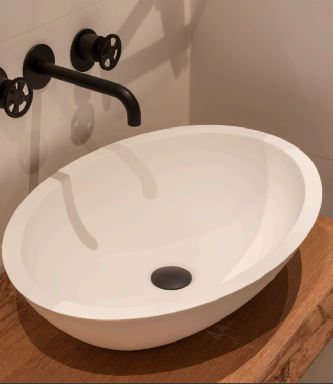 Loutro Bathroomware Waskom Leona | H13,5xB57xD50,5 cm | 2 Kleuren