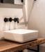 Loutro Bathroomware Waskom Mike | H13,5xB42xD42 cm | 2 Kleuren