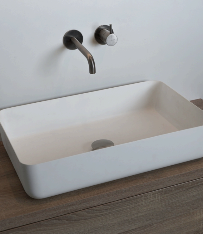Loutro Bathroomware Waskom Delphi | H13,5xB60xD40 cm | 2 Kleuren