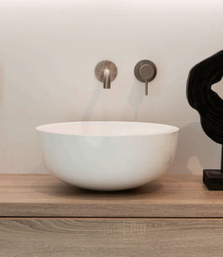 Loutro Bathroomware Waskom Milano | Ø39,5 x H15 cm | 2 Kleuren