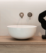 Loutro Bathroomware Waskom Milano | Ø39,5 x H15 cm | 2 Kleuren