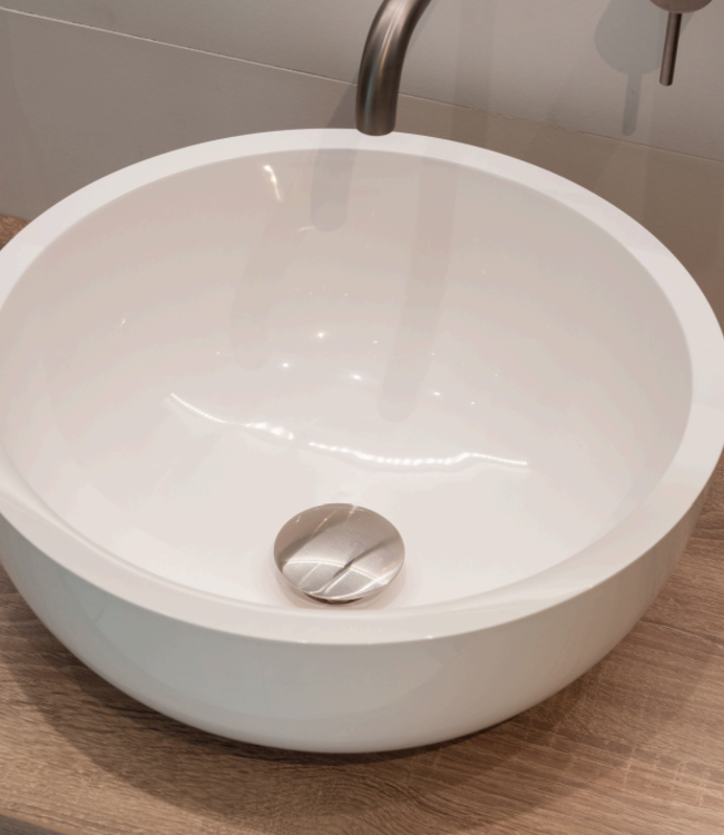 Loutro Bathroomware Waskom Milano | Ø39,5 x H15 cm | 2 Kleuren