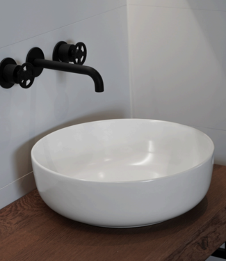 Loutro Bathroomware Waskom Drossia | Ø41,5 x H13 cm | 2 Kleuren
