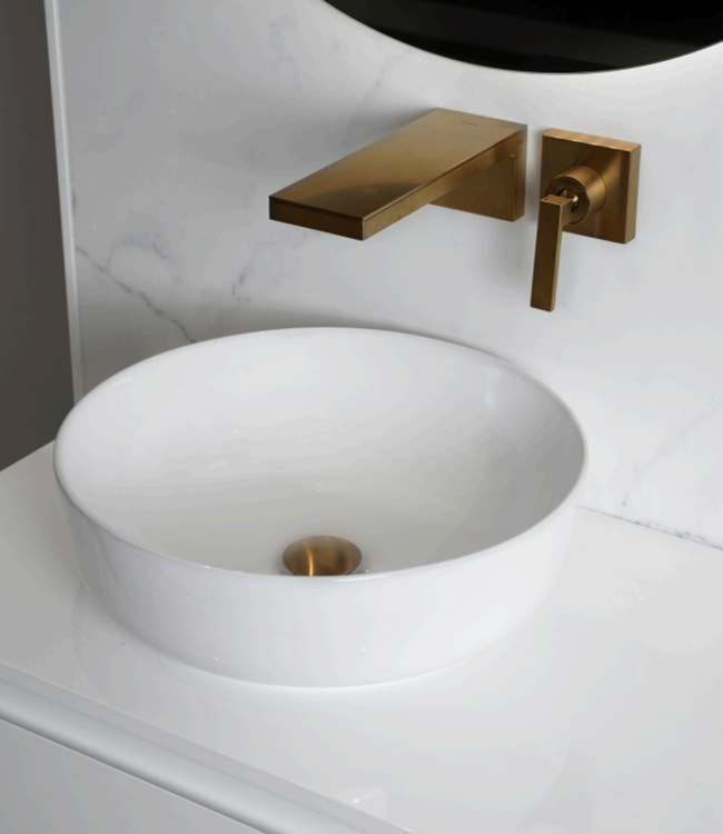 Loutro Bathroomware Waskom Drossia | Ø41,5 x H13 cm | 2 Kleuren
