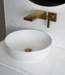 Loutro Bathroomware Waskom Drossia | Ø41,5 x H13 cm | 2 Kleuren