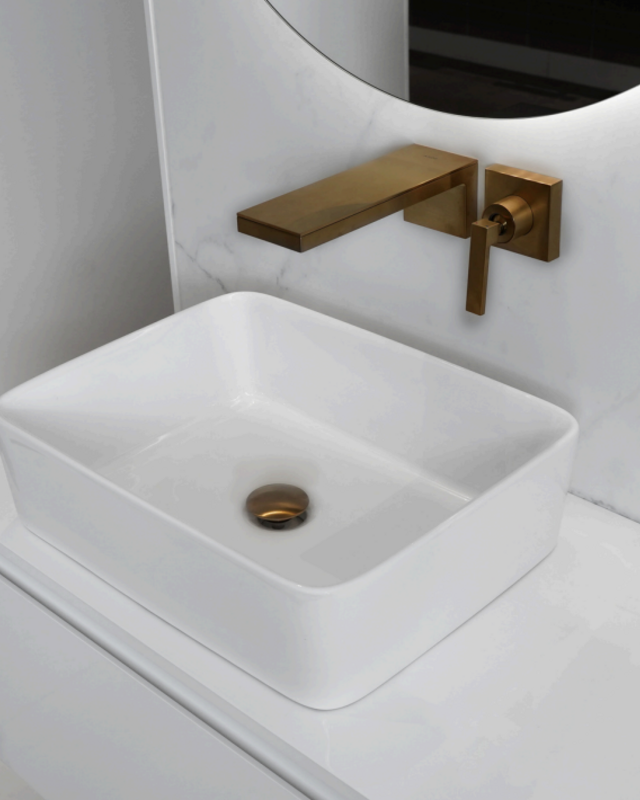 Loutro Bathroomware Waskom Gio | H12xB48xD37 cm | 2 Kleuren