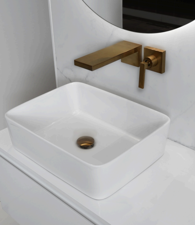 Loutro Bathroomware Waskom Gio | H12xB48xD37 cm | 2 Kleuren