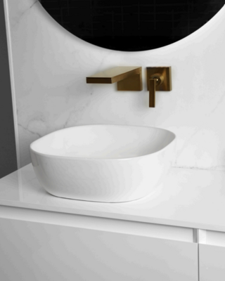 Loutro Bathroomware Waskom Jenny | Ø42 x H14 cm | 2 Kleuren