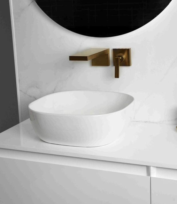Loutro Bathroomware Waskom Jenny | Ø42 x H14 cm | 2 Kleuren