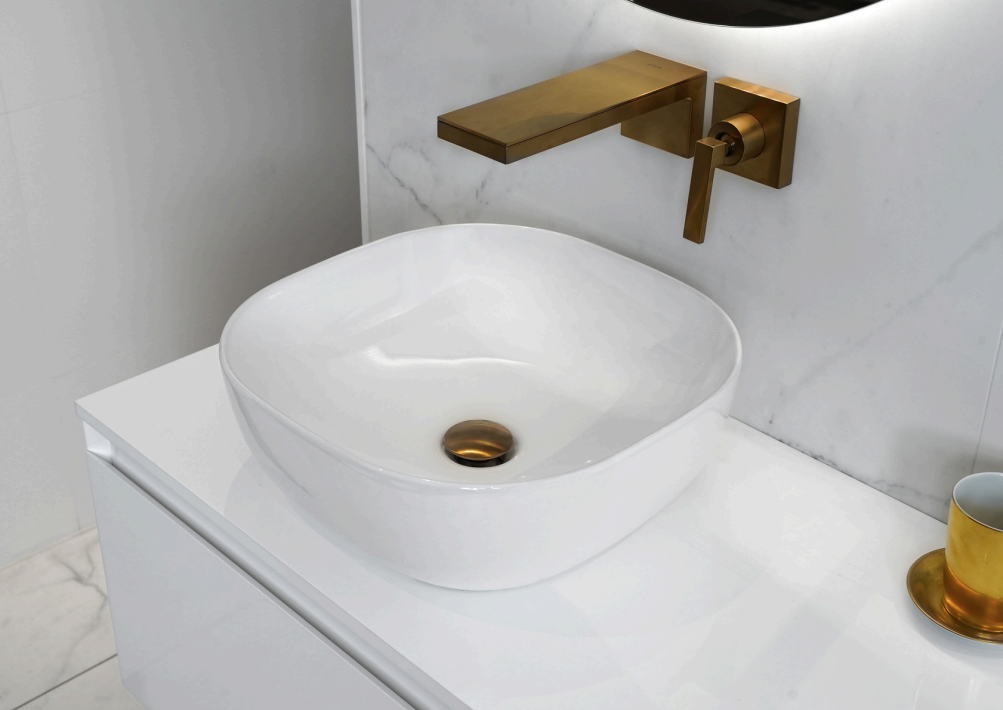 Loutro Bathroomware Waskom Jenny | Ø42 x H14 cm | 2 Kleuren
