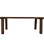 HSM Collection Rechthoekige eettafel tuin - 180x90x76 - Naturel - Teak