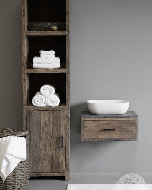 Be-Uniq Badkamerkast Houston | H200 x B50 x D36 Cm